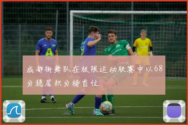 成都街舞队在极限运动联赛中以68分稳居积分榜首位