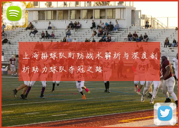 上海排球队盯防战术解析与深度剖析助力球队夺冠之路