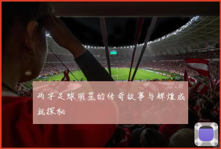 两字足球明星的传奇故事与辉煌成就探秘