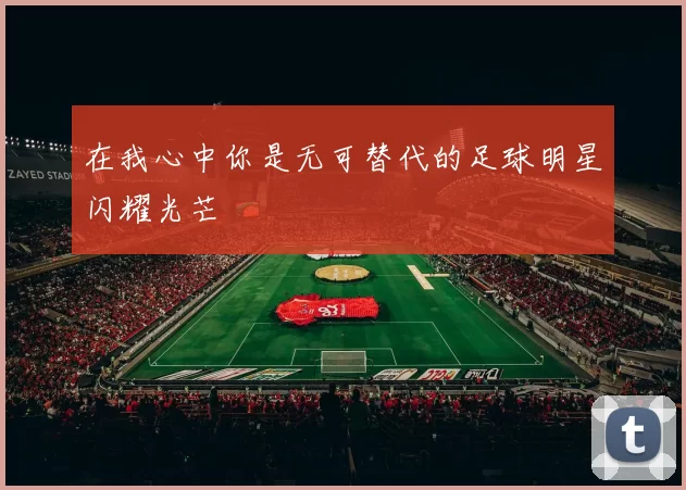 在我心中你是无可替代的足球明星闪耀光芒
