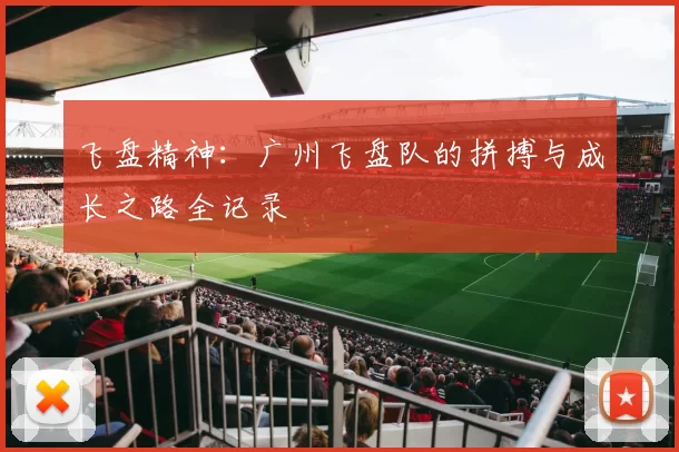 飞盘精神：广州飞盘队的拼搏与成长之路全记录