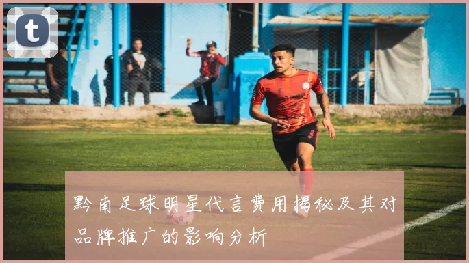 黔南足球明星代言费用揭秘及其对品牌推广的影响分析